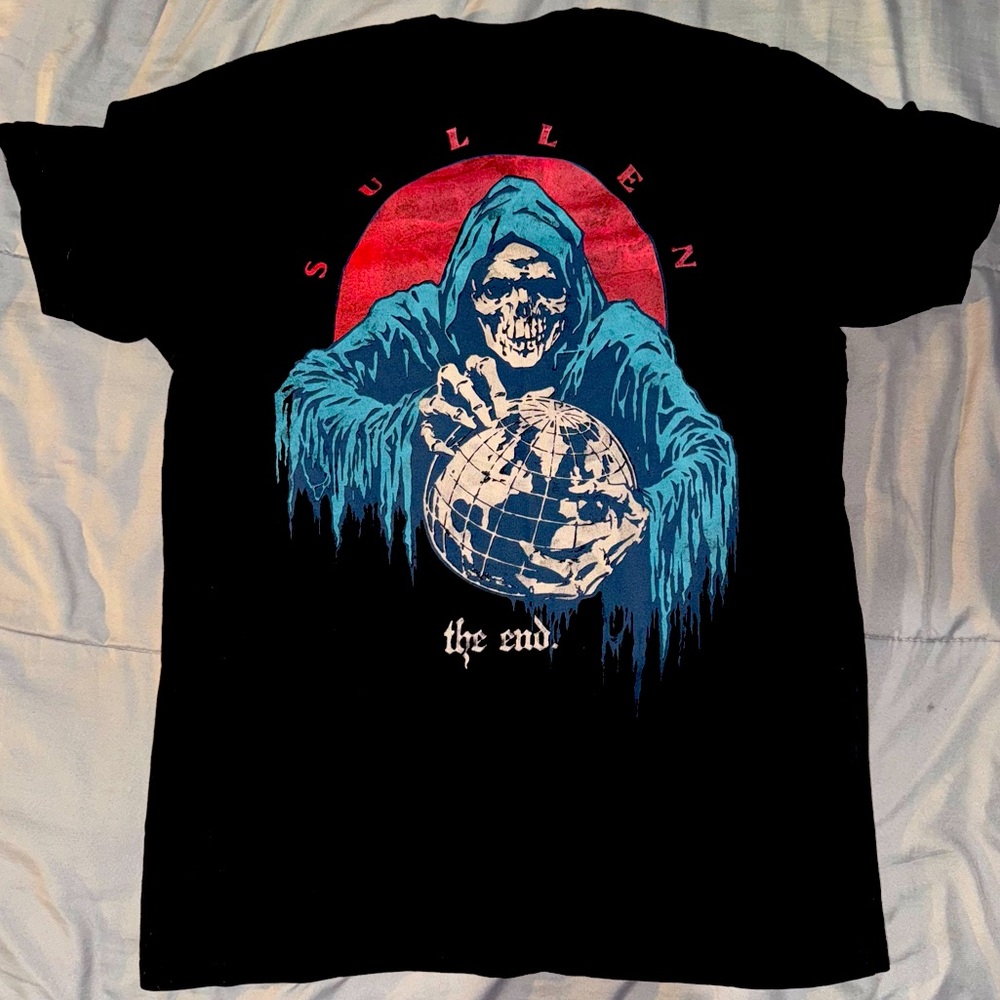 Sullen "The End” black T-shirt
